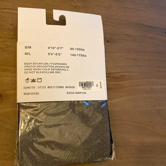 Express Body Shaping Full Length Sheer Tights NWT - Picture 2 of 5